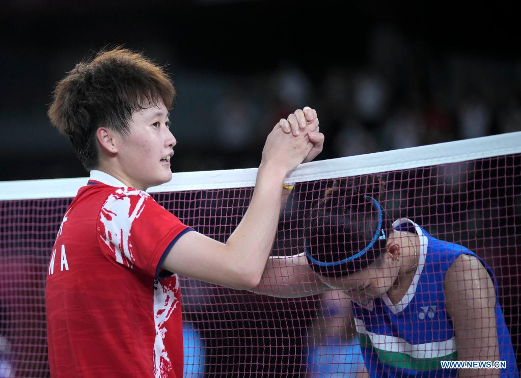 Chen Yufei: medaglia d'oro nel singolare femminile di badminton