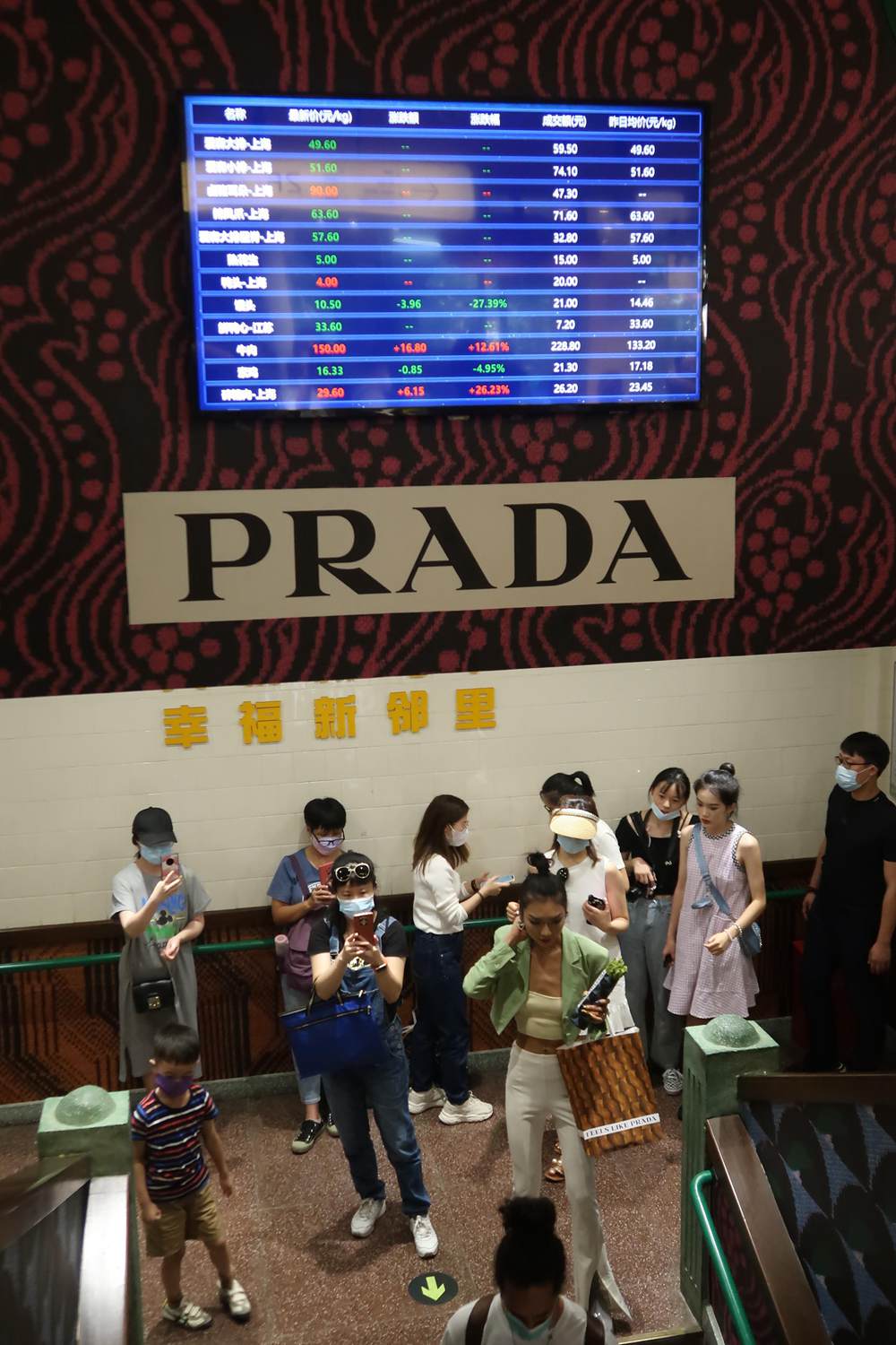 Shanghai: concluso il Prada Market 