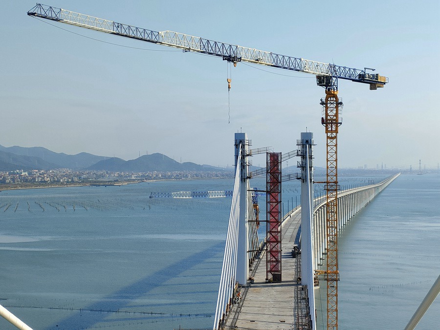 Completato il Ponte sulla Baia Meizhou della nuova ferrovia Fuzhou-Xiamen