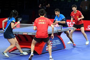 Diplomazia del ping pong: allenamento congiunto Cina-USA