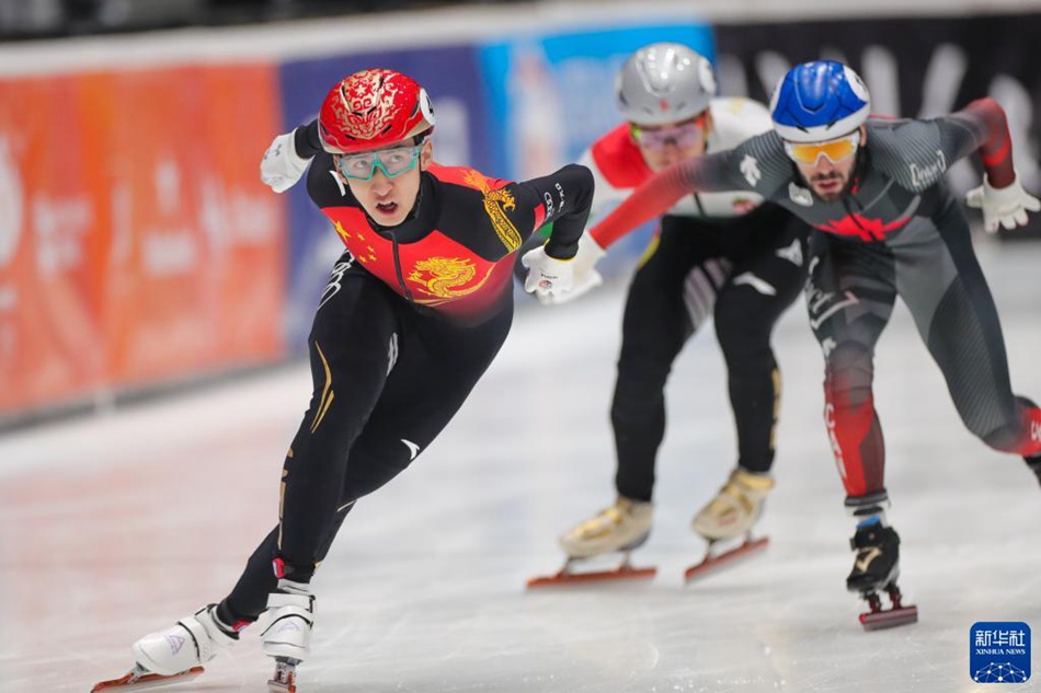 Coppa del mondo di Short Track a Dordrecht: Wu Dajing vince il titolo per i 500m uomini