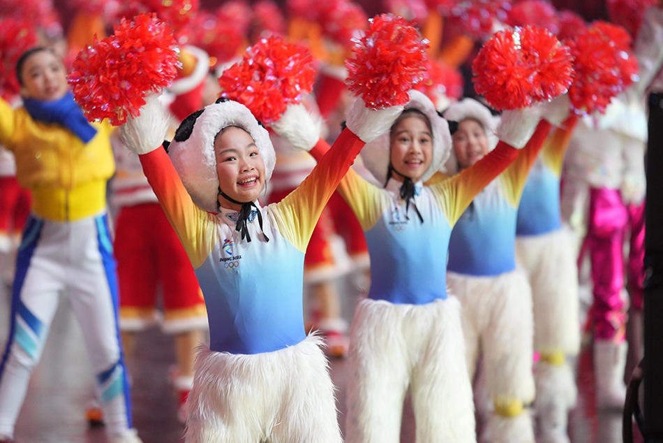 Beijing: prove generali complete per la cerimonia di apertura delle Olimpiadi Invernali 2022