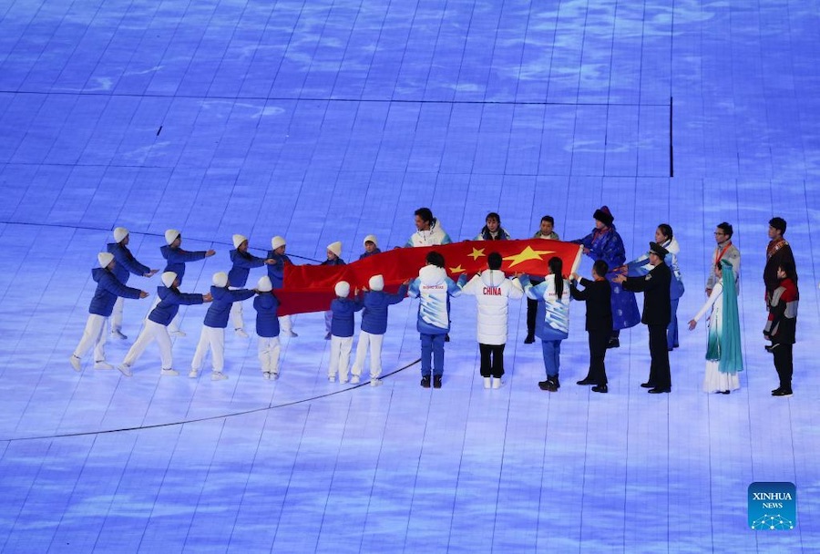 Inaugurata la cerimonia di apertura dei Giochi Olimpici Invernali di Beijing 2022