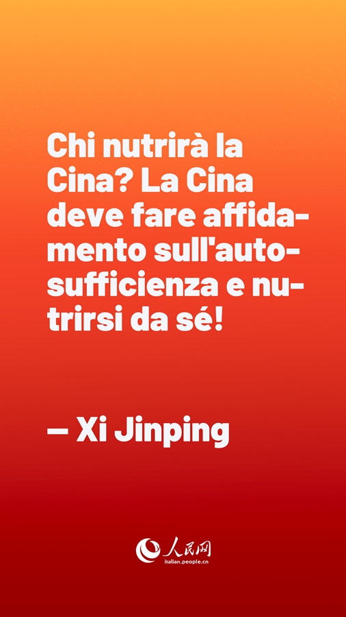 Xi Jinping: le sementi sono la chiave per la sicurezza alimentare del nostro Paese