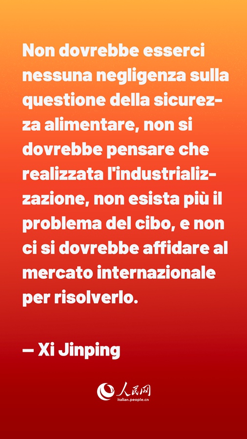 Xi Jinping: le sementi sono la chiave per la sicurezza alimentare del nostro Paese