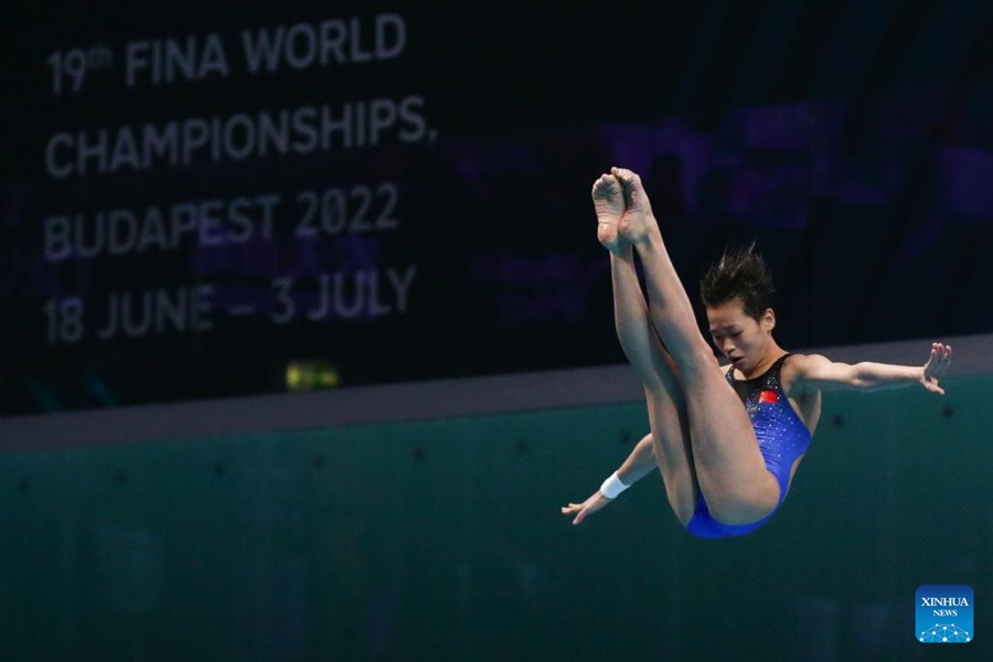 Tuffatori adolescenti vincono il 100° oro per la Cina ai Campionati Mondiali FINA