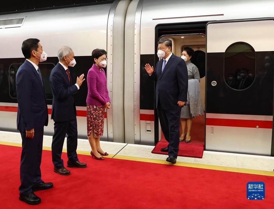 Xi Jinping a Hong Kong: 