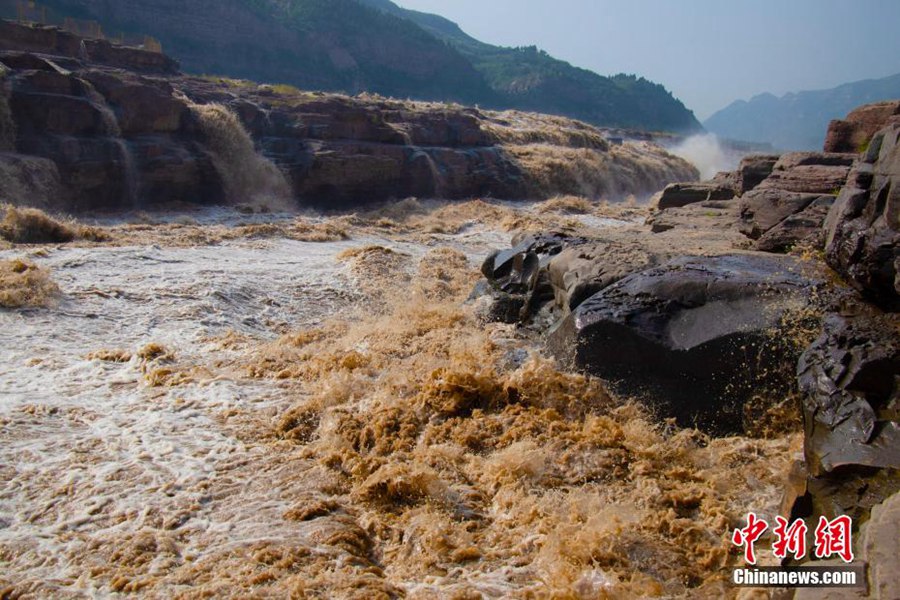 Arriva la stagione ottima per osservazione della cascata Hukou sul fiume Giallo