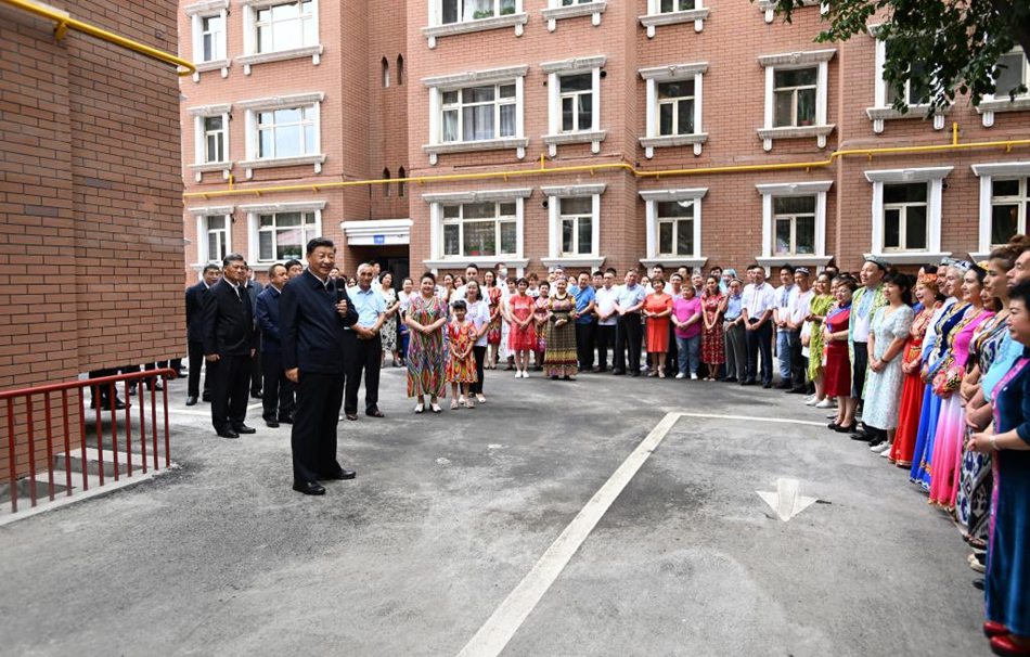 Xi Jinping in visita a Urumqi, Xinjiang