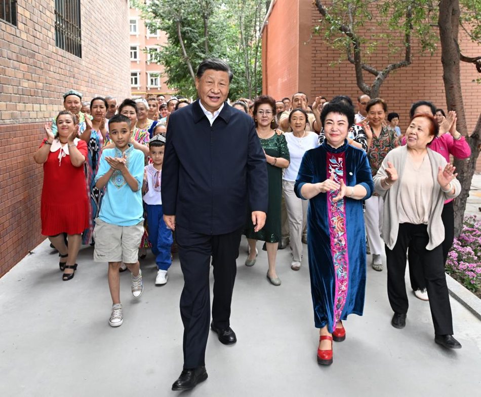 Xi Jinping in visita a Urumqi, Xinjiang