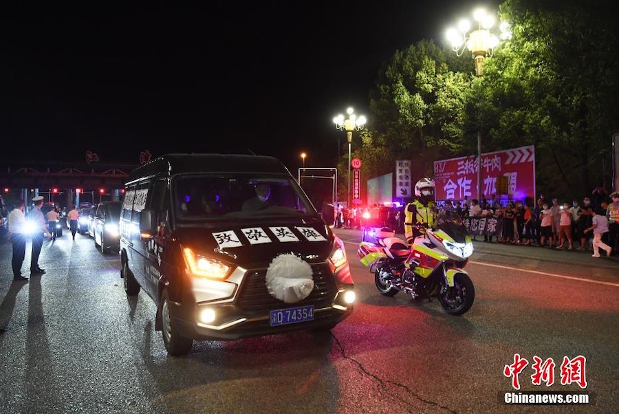 Chongqing: torna a casa la salma dell'eroe Jiang Zhengquan