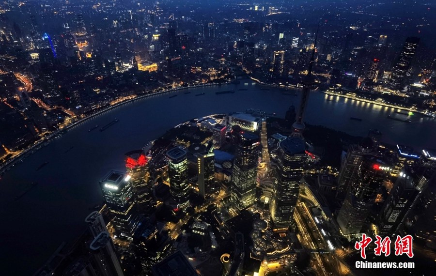 Shanghai: sospesa l'illuminazione paesaggistica in alcune aree