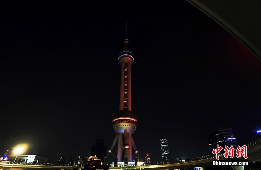 Shanghai: sospesa l'illuminazione paesaggistica in alcune aree