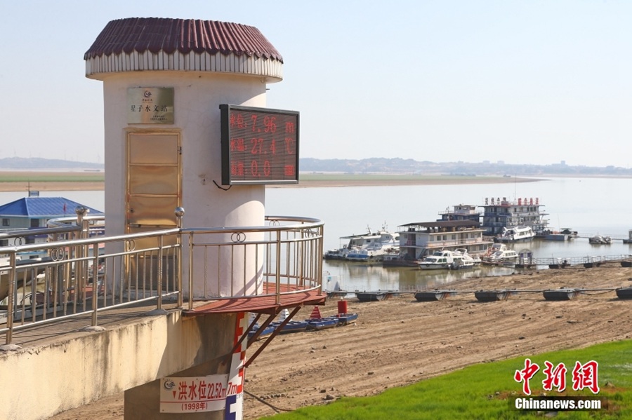 Jiangxi: lago Poyang, record di entrata anticipata in un periodo estremamente secco