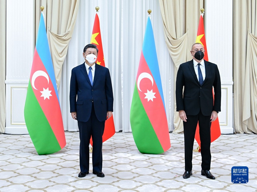 Incontro tra Xi Jinping e Ilham Aliyev