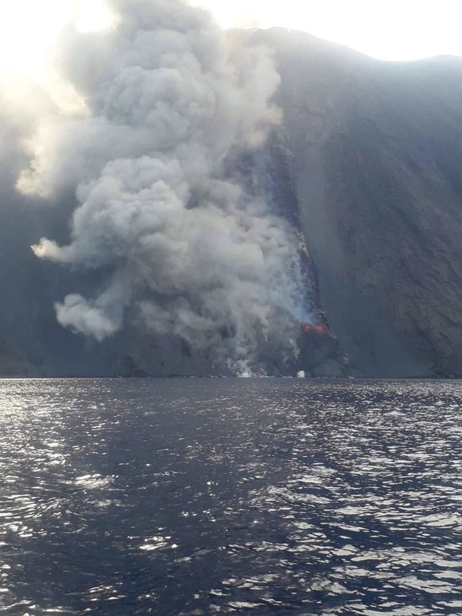 Italia: eruttato il vulcano Stromboli