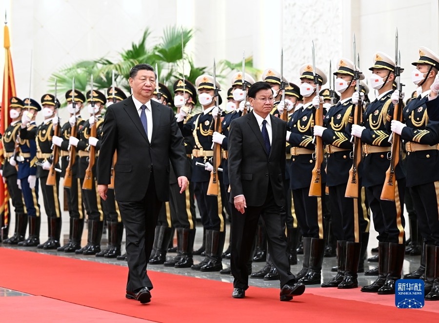 Beijing, colloquio tra Xi Jinping e Thongloun Sisoulith