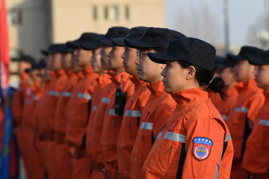 Squadra di soccorso cinese partita per la Turchia