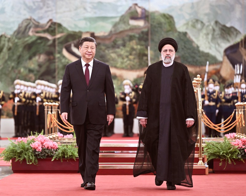 Colloquio tra Xi Jinping e Ebrahim Raisi