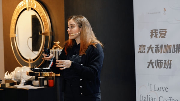 Evento presenta il caffè italiano agli abitanti di Beijing