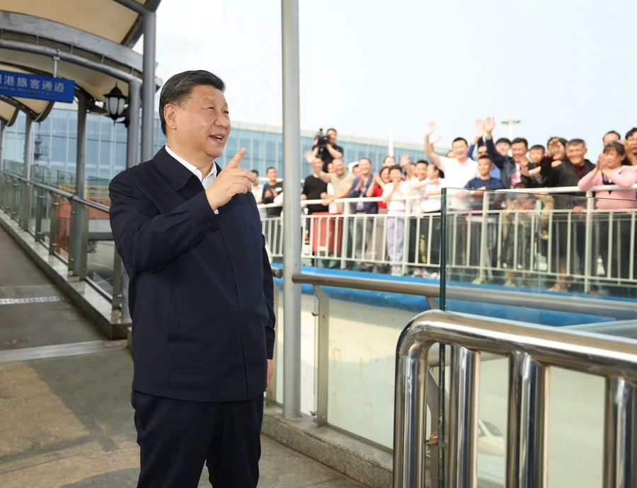 Viaggio d'ispezione di Xi Jinping nel Guangdong