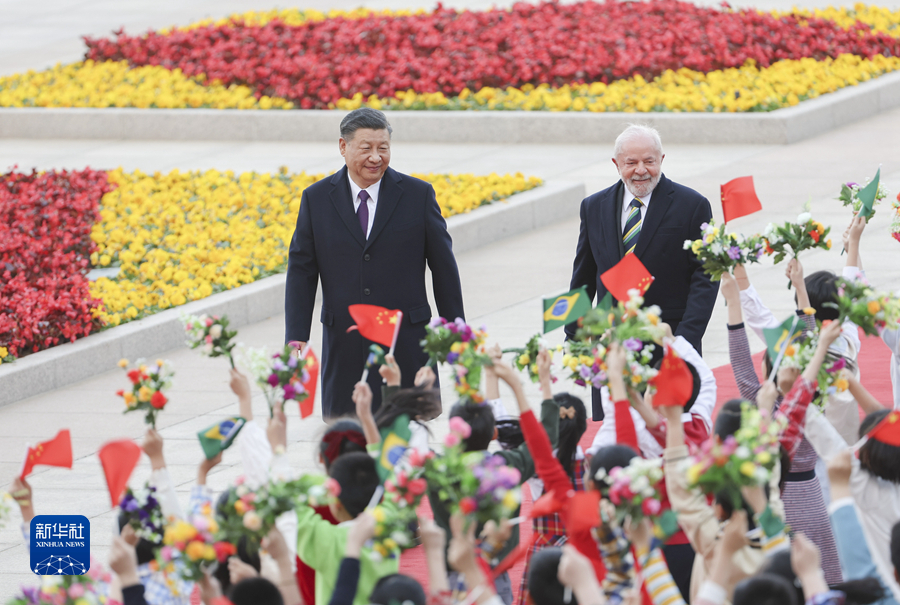 Colloquio tra Xi Jinping e il presidente brasiliano Lula