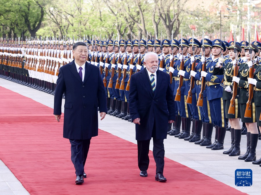 Colloquio tra Xi Jinping e il presidente brasiliano Lula