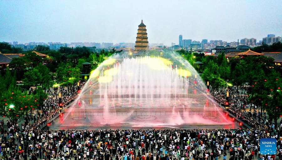 Monumenti di riferimento nell'antica città di Xi'an