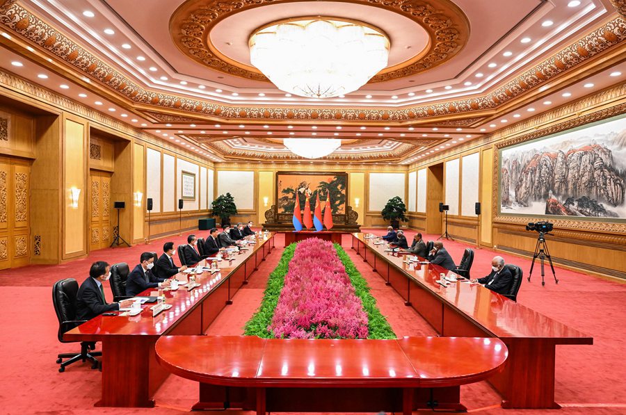 Beijing: colloquio tra Xi Jinping e il presidente eritreo Isaias Afewerki