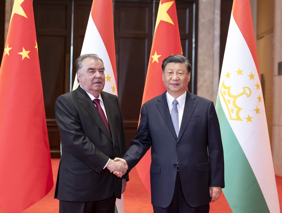 Cina-Tagikistan: colloquio tra Xi Jinping e il presidente Emomali Rahmon