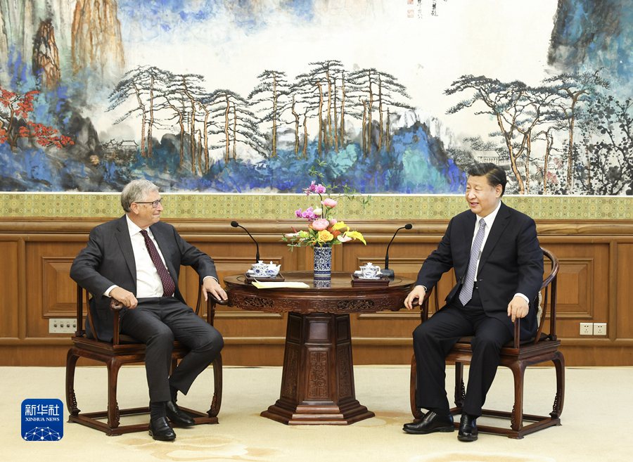 Beijing: incontro tra Xi Jinping e Bill Gates