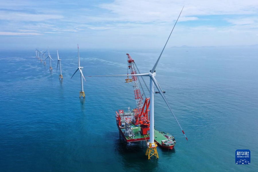 Cina: il primo gruppo di turbine eoliche offshore da 16 MW inizia ad operare