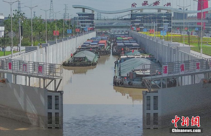 Aperto il secondo passaggio della sezione di Hangzhou del Gran Canale Beijing-Hangzhou