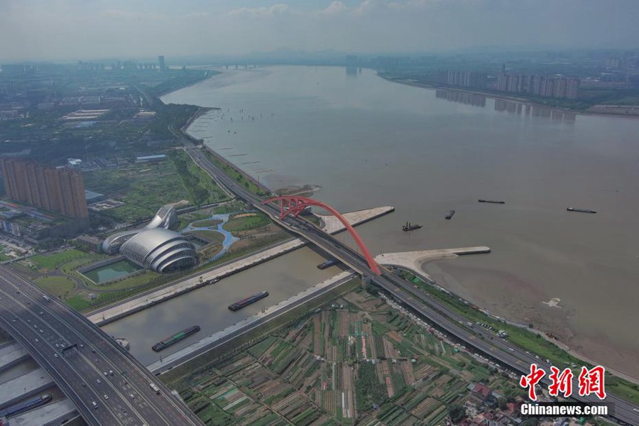 Aperto il secondo passaggio della sezione di Hangzhou del Gran Canale Beijing-Hangzhou