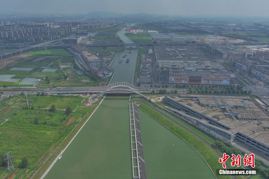 Aperto il secondo passaggio della sezione di Hangzhou del Gran Canale Beijing-Hangzhou