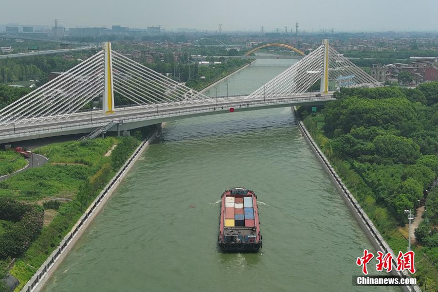 Aperto il secondo passaggio della sezione di Hangzhou del Gran Canale Beijing-Hangzhou