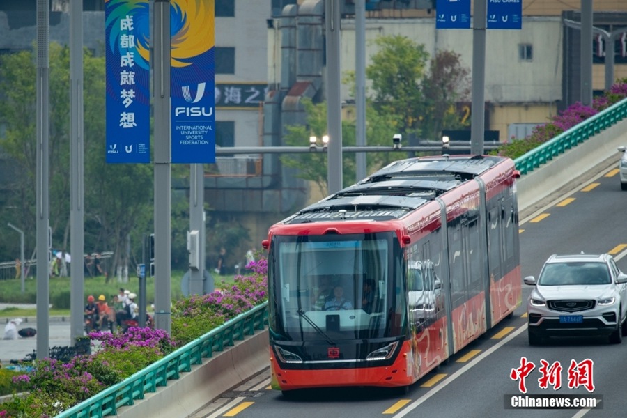 Chengdu: l'ART in operazione di prova per le Universiadi di Chengdu