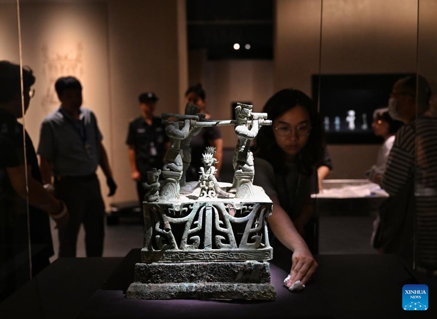 Sichuan: il nuovo edificio del Museo Sanxingdui inizia le operazioni di prova