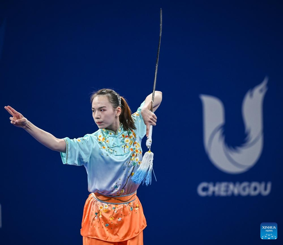 Le competizioni di Wushu delle Universiadi di Chengdu