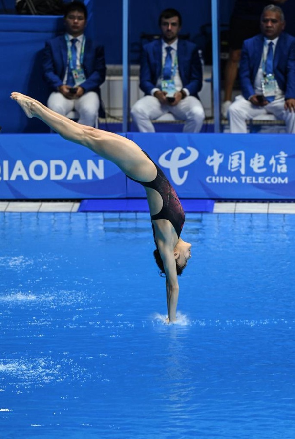 Giorno 4 delle Universiadi di Chengdu: la Cina ottiene 10 ori, batte tre record FISU