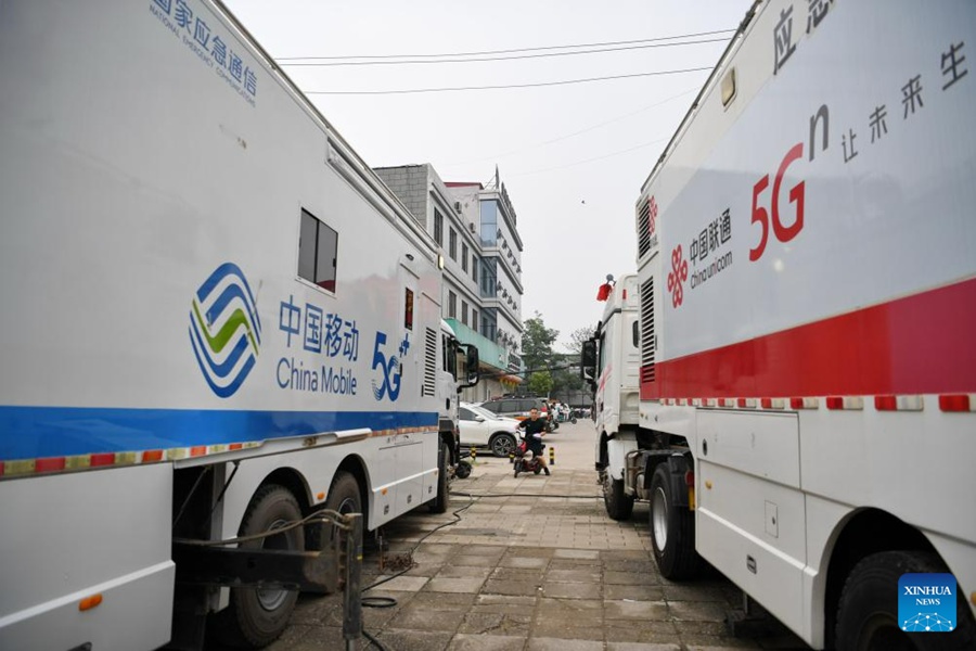 Soccorso in corso nella città di Zhuozhou