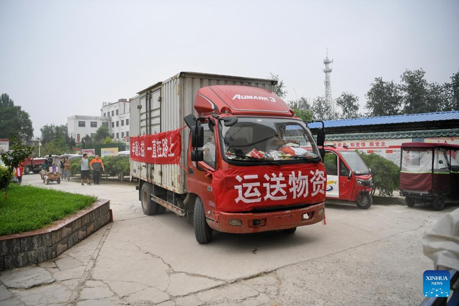 Soccorso in corso nella città di Zhuozhou