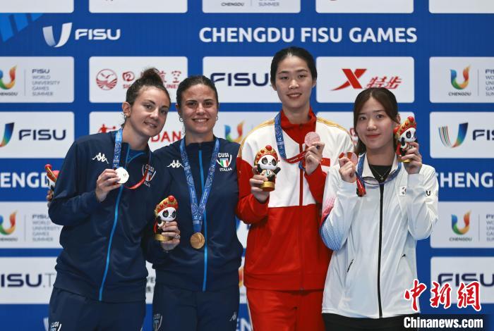 L'italiana Rossini vince il titolo individuale di fioretto femminile alle Universiadi di Chengdu