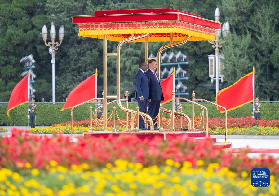 Incontro tra Xi Jinping e Patrice Talon