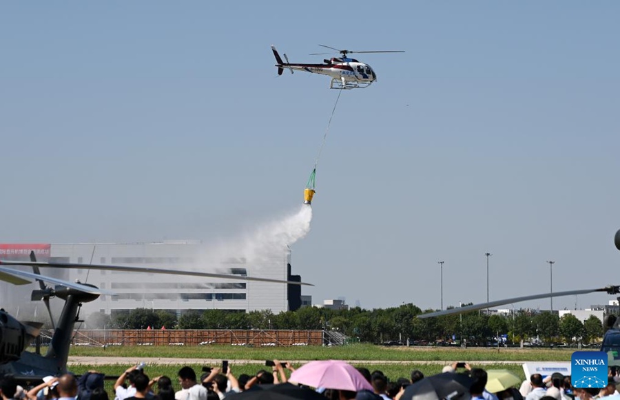 Sesta edizione della China International Helicopter Expo tenuta nella città di Tianjin