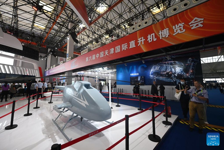 Sesta edizione della China International Helicopter Expo tenuta nella città di Tianjin