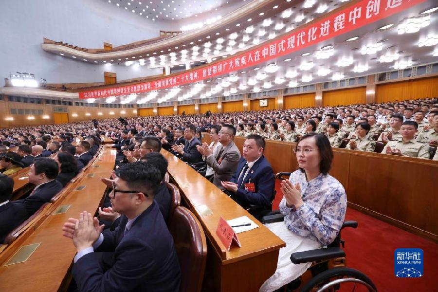 Xi Jinping presenzia all'ottava sessione nazionale della Federazione cinese delle persone con disabilità