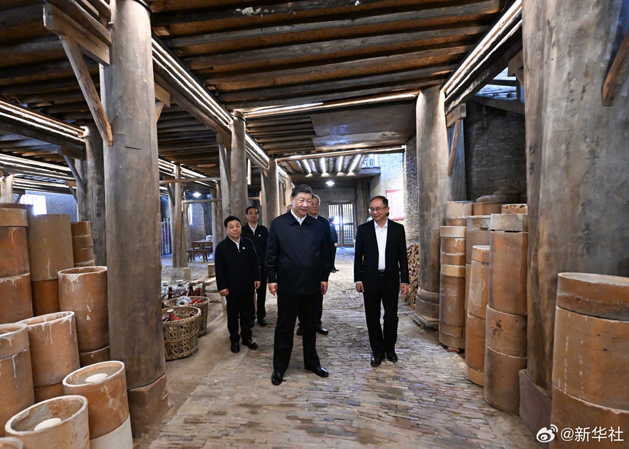 Viaggio d'ispezione di Xi Jinping a Jingdezhen e Shangrao, nella provincia del Jiangxi