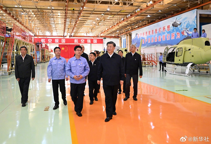 Viaggio d'ispezione di Xi Jinping a Jingdezhen e Shangrao, nella provincia del Jiangxi