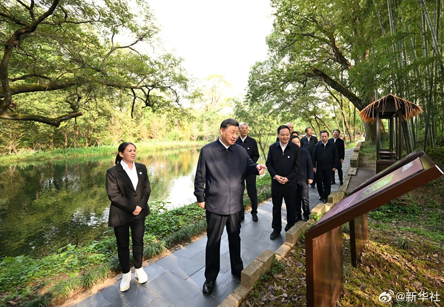 Viaggio d'ispezione di Xi Jinping a Jingdezhen e Shangrao, nella provincia del Jiangxi